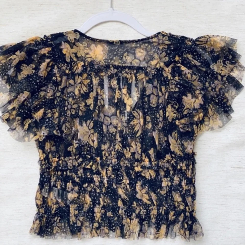 Free People Making Me Smile Print Top - Picture 6 of 11